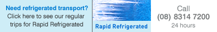 Rapid Refigerated for Refrigerated Transport